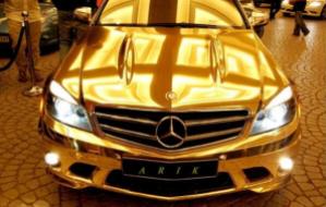 Shiekh Golden car